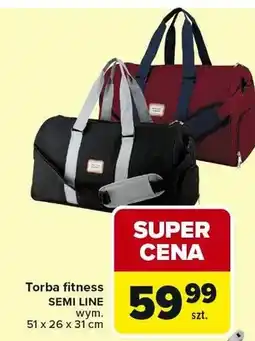 Carrefour Torba fitness Semi Line oferta
