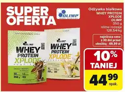 Carrefour Odżywka białkowa whey protein xplode różne rodzaje oferta