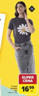 Carrefour T-shirt damski TEX oferta