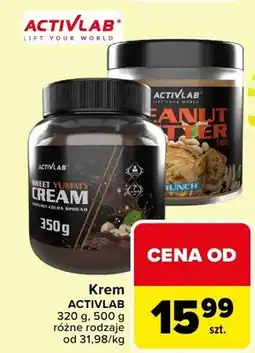 Carrefour Krem ActivLab różne rodzaje oferta