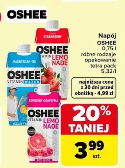 Carrefour Napój różne rodzaje opakowanie tetra pack oferta