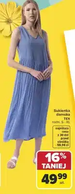 Carrefour Sukienka damska oferta