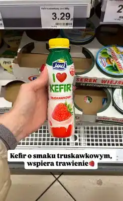 Dino Kefir truskawkowy oferta