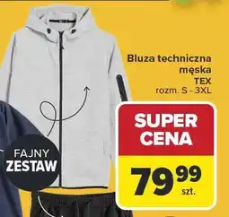 Carrefour Bluza techniczna męska oferta
