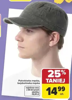 Carrefour Patrolówka męska, bejsbolówka męska oferta