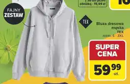 Carrefour Bluza dresowa męska oferta