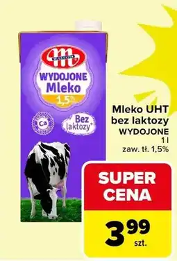 Carrefour Mleko UHT bez laktozy 1,5% oferta
