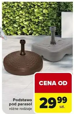 Carrefour Podstawa pod parasol różne rodzaje oferta