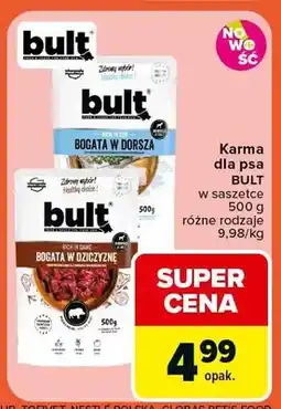 Carrefour Karma dla psa w saszetce różne rodzaje oferta