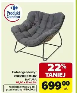 Carrefour Fotel ogrodowy oferta