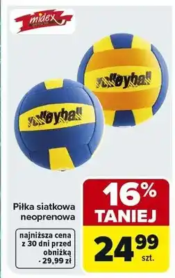 Carrefour Piłka siatkowa neoprenowa oferta