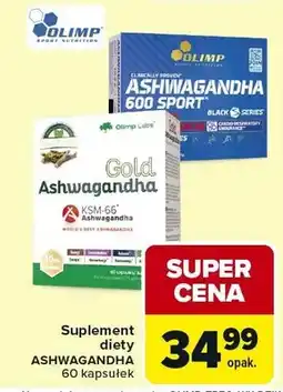Carrefour Suplement diety ashwagandha oferta