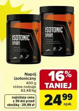 Carrefour Napój izotoniczny różne rodzaje oferta