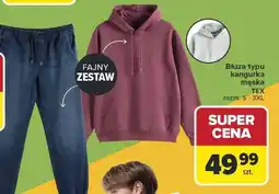 Carrefour Bluza typu kangurka męska oferta
