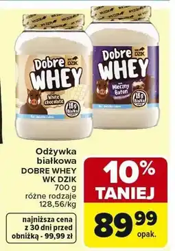 Carrefour Odżywka białkowa różne rodzaje oferta