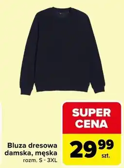 Carrefour Bluza dresowa damska, męska oferta