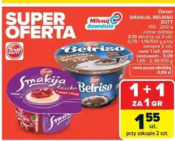 Carrefour Deser Smakija, Belfiso Zott różne rodzaje oferta