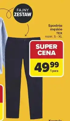 Carrefour Spodnie męskie oferta