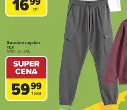 Carrefour Spodnie męskie oferta