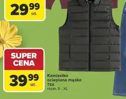 Carrefour Kamizelka ocieplana męska oferta