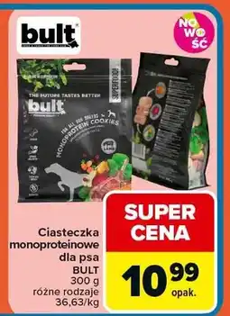 Carrefour Ciasteczka monoproteinowe dla psa różne rodzaje oferta