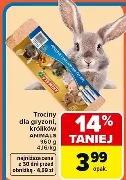Carrefour Trociny dla gryzoni, królików oferta