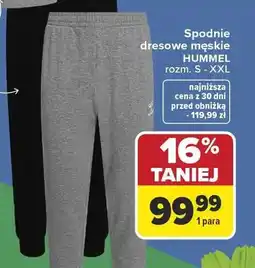 Carrefour Spodnie dresowe męskie rozm. S - XXL oferta