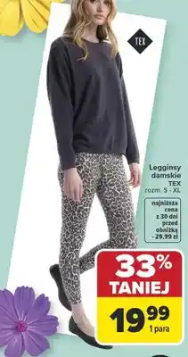 Carrefour Legginsy damskie oferta