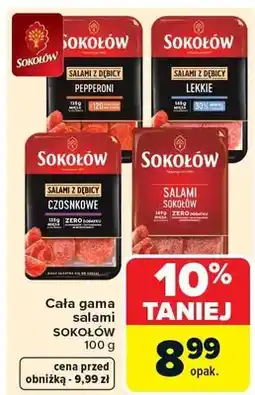 Carrefour Cała gama salami oferta