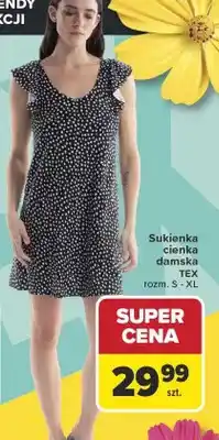Carrefour Sukienka cienka damska oferta