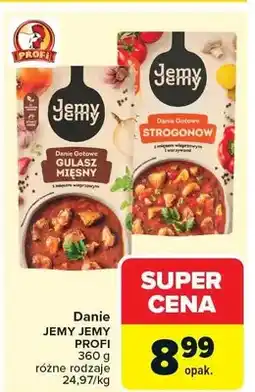 Carrefour Danie Jemy Jemy Profi gulasz mięsny różne rodzaje oferta
