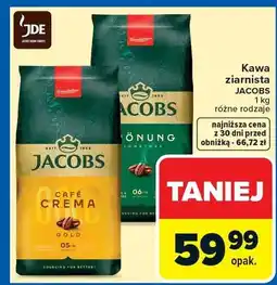 Carrefour Kawa ziarnista różne rodzaje oferta