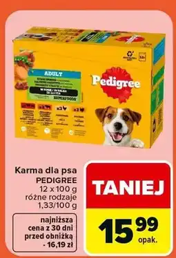 Carrefour Karma dla psa różne rodzaje oferta