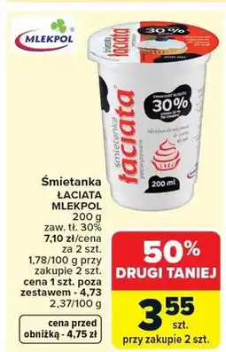Carrefour Śmietanka oferta