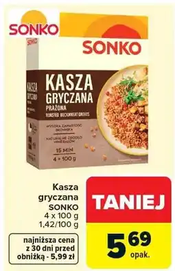 Carrefour Kasza gryczana prażona oferta
