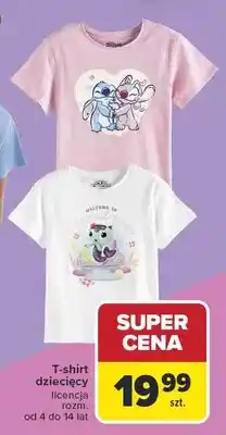 Carrefour T-shirt dziecięcy licencja oferta