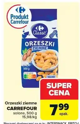 Carrefour Orzeszki ziemne Carrefour solone oferta