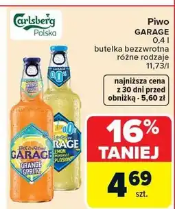 Carrefour Piwo Garage oferta