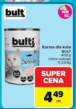 Carrefour Karma dla kota różne rodzaje oferta