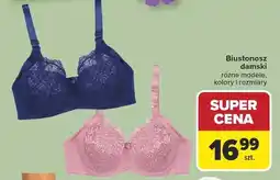 Carrefour Biustonosz damski różne modele, kolory i rozmiary oferta