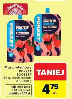 Carrefour Mus proteinowy truskawka oferta