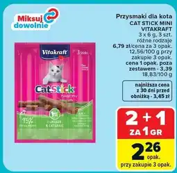 Carrefour Przysmaki dla kota Cat Stick Mini oferta