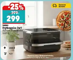 Biedronka Frytkownica 3w1 Airfryer, Pizza Maker, Grill XL oferta