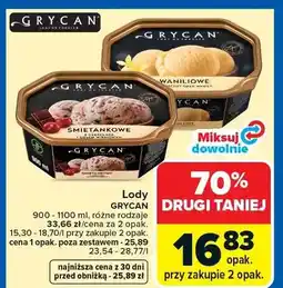 Carrefour Lody Grycan różne rodzaje oferta