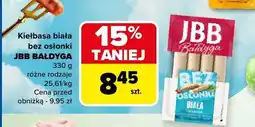Carrefour Kiełbasa biała bez osłonki różne rodzaje oferta