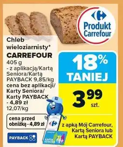 Carrefour Chleb wieloziarnisty oferta