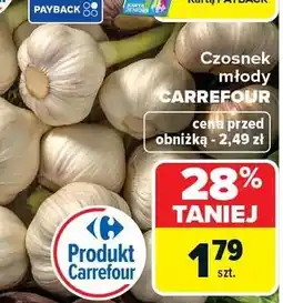 Carrefour Czosnek młody oferta