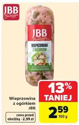 Carrefour Wieprzowina z ogórkiem oferta