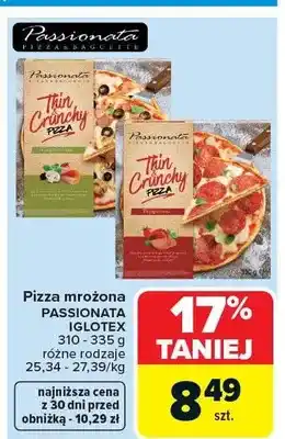 Carrefour Pizza mrożona oferta