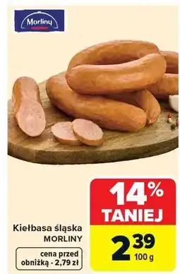 Carrefour Kiełbasa śląska oferta